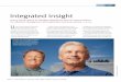 Integrated insight - Teradataapps.teradata.com/tdmo/v07n03/pdf/AR5378.pdf · to develop consistent performance metrics across the combined companies,” recalls Bob Dolmovich, vice