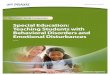 Special Education: Teaching Students with Behavioral ... · PDF fileThe Praxis® Study Companion 5 ... The Special Education: Teaching Students with Behavioral Disorders and Emotional