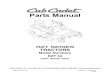 Parts Manual - Cub Cadet Parts n More 54 769-03126.pdf · RZT 54 CUB CADET LLC P.O. BOX 361131 CLEVELAND, ... TRACTORS Model Numbers (2/07) RZT SERIES Parts Manual w/54" Mower Deck-2-DESCRIPTION