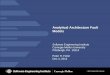 Analytical Architecture Fault Modelsschaki/avicps/AVICPS2012Feiler... · Analytical Architecture Fault Models Feiler, Dec 4, ... and untestable faults and understand the root cause,