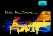 New for Piano - ABRSM · PDF fileYour guide to the new ABRSM Piano syllabus 2013 & 2014 New for Piano. ... European composers, ... For lovers of 20th-century Russian piano music,
