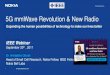 5G mmWave Revolution & New Radio · PDF file1 © Nokia Networks 2017 5G mmWave Revolution & New Radio Expanding the human possibilities of technology to make our lives better IEEE