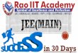 in 30 Days - Rao IIT Main - Success in 30 days.pdf · in 30 Days. Copyright©2016 Rao ... Copyright©2016 Rao IIT Academy ... Quadratic Equation 3 Conics 15 Trigonometric Equation