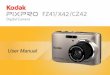 User Manual - Kodak PIXPRO · PDF fileUser Manual / /C. 1 Declaration of Conformity ... Thank you for purchasing this KODAK PIXPRO digital camera. Please read this manual carefully