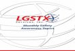Monthly Safety Awareness Topics - LGSTX Services, Inc. · PDF fileMarch Safety Awareness Severe Weather • Know your emergency plan on where to seek shelter in case of severe weather,