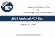 2016 National NCP Day - ECCHO · PDF file2016 National NCP Day “Federal Reserve Adjustments Update” ... ENC, 32% NCH, 17% ERR, 2% WIC, 2% All Other, 6% . Incoming Volume from Financial