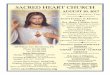 SACRED HEART · PDF fileSACRED HEART CHURCH AUGUST 20, ... go to Jesus hidden in the Sacred Host and let the sweetness of ... on the Good News of Jesus Christ and our Catholic faith!