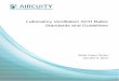 Laboratory Ventilation ACH Rates Standards and · PDF fileLab Ventilation ACH Rates Standards and Guidelines January 3, 2012 ... Regarding laboratory ventilation, there was confusion