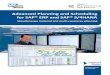 Advanced Planning and Scheduling for SAP® ERP - · PDF filePLAN BETTER IN SAP ERP The production and logistics planning in ERP systems, such as SAP ERP PP, uses the MRP-II method