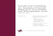 Suicide and Gambling: An Analysis of Suicide Rates in · PDF fileSuicide and Gambling: An Analysis of Suicide ... • Residents of three gaming areas — Las Vegas, ... our analysis
