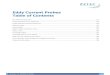 Eddy Current Probes Table of Contents - JWJ  · PDF fileEddy Current Probes Table of Contents ECT Probe Introduction ... Eddy Current Surface Array Probes