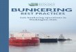 Bunkering Best Practices - Washington · PDF fileThe bunkering best practices checklists in this guide comply ... or pre-bunker plan form that differs from the sample plan ... (SOPEP)