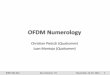 OFDM Numerology - IEEE  · PDF fileIEEE 802.3bn San Antonio, TX November 12-15, 2012 3 Downstream Numerology Overview