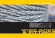 WIRE ROPE & FITTINGS - Stenhouse · PDF fileWIRE ROPE & FITTINGS 72 WIRE ROPE SLINGS ... The plaited wire rope design offers exceptional rotation ... WIRE ROPE & FITTINGS 75 The steel