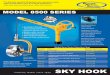 MODEL 8500 SERIES - skyhookmfr.comskyhookmfr.com/skyhook_brochure_pdf.pdf · MODEL 8500 SERIES Lifting ... Vise Hook Accessory Model 8515 Chuck Hook ... -Robert L Walker, Aerospace