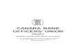 CANARA BANK OFFICERS’ UNION - CBOUcbou.org/download/service.pdf · CANARA BANK OFFICERS’ UNION (Regd.) (Affiliated to All India Bank Officers’ Association) 14, A.K. Nayak Bhavan,
