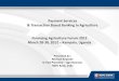 Payment Services & Transaction Based Banking in ... - 3.29... · & Transaction Based Banking in Agriculture Financing Agriculture Forum 2012 ... Retail Banking and ... Trade Finance