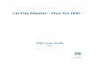 CA File Master™ Plus for IMS - CA Support Online File Master Plus for IMS r8 5... · IMS Database Types Supported ... Definition and support of record layouts from COBOL or PL/I