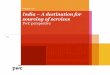 India A destination for sourcing of services · PDF filePwC 2014 Draft India is one of the most mature global sourcing destination with the widest range of options 2 India – A destination