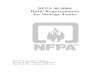 NFPA 30-2008: Basic Requirements for Storage  · PDF fileNFPA 30-2008: Basic Requirements for Storage Tanks ... API Standard 650, ... API 620, Large, Welded,