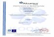 bratel-kron.rsbratel-kron.rs/pdf/sertifikat.pdf · Proizvodnja telekomunikacione opreme, frikcionih spojnica, izrada metalne konstrukcije Certificate Nr. certif/ QAR) 14167 Initial