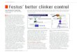 ONLINE ANALYSIS I Festus’ better clinker control ACTech ICR July 2013 PREPRINT… · cooler. The analyser ... ONLINE ANALYSIS Figure 2: ... ONLINE ANALYSIS Figure 3: COSMA clinker