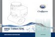 BOW THRUSTERS - td-power.rutd-power.ru/Craftsmanmarine/Thruster/THRUSTERS_EN_web.pdf · BOW THRUSTERS manual. ... Installation of the electric motor 14 Thruster 11524, 12512, 15024,