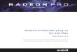Radeon ProRender plug-in for 3ds Max - ati.com · PDF fileRadeon ProRender plug-in for 3ds Max User Guide v1.0 This document is a user and setup guide with tips and tricks on how to