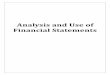 Analysis and Use of Financial Statements - Apex CPE · PDF fileAnalysis and Use of Financial Statements . ... Common-size statements Ratio analysis ... Analysis of financial statements