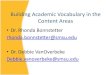 Building Academic Vocabulary in the Content Areasmnrea.org/wp-content/uploads/2012/11/MREA-Conference-Vocabulary... · Building Academic Vocabulary in the ... BEST for learning/ 