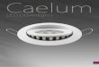 Caelum - · PDF fileDIMMABLE The Caelum 15 watt LED Commercial Downlights bring to the marketplace the perfect solution to energy efficient lighting. Designed with aesthetic appeal