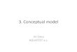 3. Conceptual model -  · PDF file3. Conceptual model Jiri Sima ... dynamic groundwater resources ... the configuration of streams, lakes, wetlands, reservoirs,