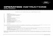 OPERATING INSTRUCTIONS - BITZER · PDF fileRetain these Operating Instructions during the entire ... R744 CO2 Carbon Dioxide 2RE -78 ... Check compressor nameplate to ensure you have