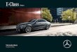 Sedan - Mercedes-Benz passenger cars · PDF file2 E-Class | Sedan Index PAGE Pricing 3 Standard Equipment 4 Optional Extras 7 Packages 10 Wheels & Tyres 11 Paintwork 14 Interior