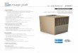 VSERIES HWC - Magic- · PDF file- Page 1 - VSERIES ™ HWC F C-1 6/217 FEATURES • Standard and High Efficiency heating and cooling • Completely self-contained heating and cooling