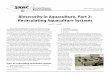 VI Biosecurity in Aquaculture, Part 2: Recirculating Aquaculture · PDF file · 2016-11-07Recirculating Aquaculture Systems Roy P. E. Yanong1 VI PR Southern regional ... freshwater