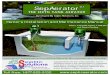 SepAerator - Septic System Parts & Supplies: Pumps, Risers ... · PDF fileTake caulking or sealant and place around the bottom of one of the tank adapter rings. Attach to tank with
