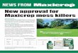 New approval for Maxicrop moss · PDF fileAMATEUR LAWNS Maxicrop Moss Killer & Lawn Tonic has recently gone through pesticide re-registration and is now authorised under the Plant