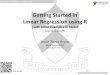 Getting Started in Linear Regression using R - Princeton …otorres/Regression101R.pdf · Getting Started in Linear Regression using R (with some examples in Stata) (ver. 0.1-Draft)