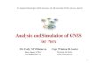 Analysis and Simulation of GNSS for Peru - · PDF fileAnalysis and Simulation of GNSS for Peru ... additional oportunity to satisfy the user requirement in terms of ... 3 0 0.00 0