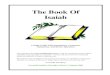 The Book Of Isaiah - Executable Outlines - Free sermon ... · PDF fileThis material is from Executable Outlines .com, a web site containing sermon outlines ... The book of Isaiah can