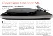 Clearaudio Concept MC - Technology · PDF fileThe first record I put on was Mike Oldfield’s Tubular Bells [Virgin Records V2001]. It’s a record I’ve listened to ... The Clearaudio