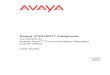 Avaya 3720 DECT Telephonemarketingtools.avaya.com/knowledgebase/user/ipoffice/merged... · Software upgrade ... No. 700466253: DECT HS. BASIC CHARGER KIT EU ... The product Avaya