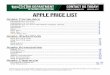 APPLE PRICE LIST - University of Hawaii · PDF fileLast Updated: 1/3/18 Page 1 of 30 APPLE PRICE LIST Apple Computers Apple iPads/iPods Apple Accessories Apple Clearance All sales
