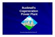 Bucknell’s Cogeneration Power · PDF fileBucknell’s Cogeneration Power Plant ... power plant from a coal burning facility to a gas/oil ... – Emergency Diesel Generator to provide