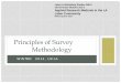 Principles of Survey Methodology - UCLA Labor Center · PDF fileWINTER 201 4, UCLA Principles of Survey Methodology Labor & Workplace Studies 188 -3 and Chicano Studies 191 -5. Applied
