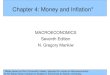 MACROECONOMICS Seventh Edition N. Gregory  .Chapter 4: Money and Inflation* MACROECONOMICS Seventh Edition N. Gregory Mankiw Chapter 4: Money and Inflation 1/67 *Slides