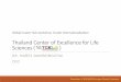 Thailand Center of Excellence for Life Sciences ( T CELS ) · PDF fileThailand Center of Excellence for Life Sciences ... Number of Medical Institutions in Major Asian ... regional