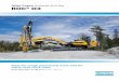 Atlas Copco Hydraulic Drill Rig ROC D3 · PDF fileAtlas Copco Hydraulic Drill Rig ROC® D3 Ideal for tough pioneering work and for urban area work sites Hole diameter 41-89 mm (1 5/8”