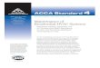 ACCA Standard 4 - Transduction  · PDF fileACCA Standard 4 2800 Shirlington Road ... Maintenance of Residential HVAC Systems ... Checklist 5.1 Air Distribution System